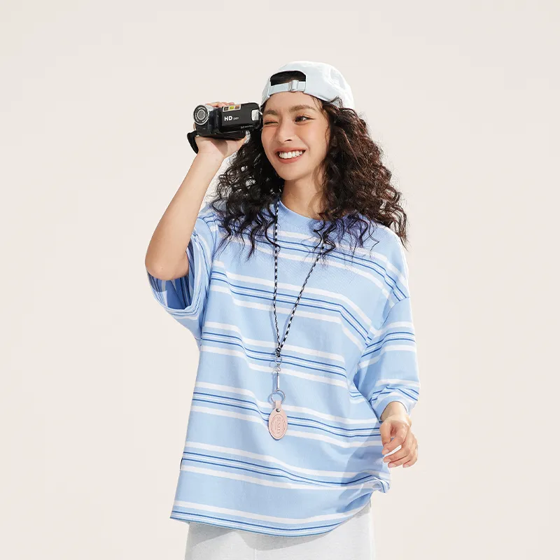 LiNing Sports Fashion Collection T Shirt Unisex Clear Sky Blue-2