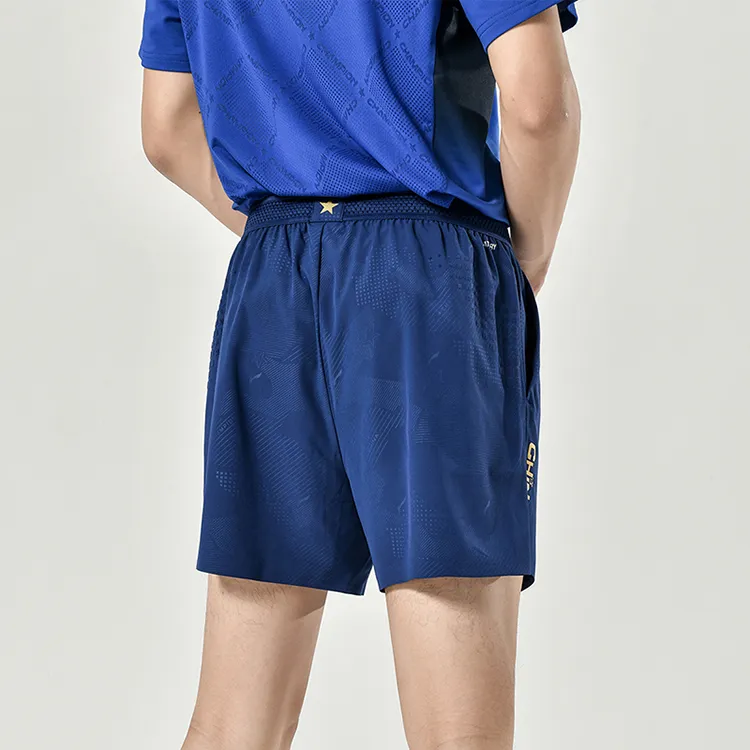 LiNing Table Tennis Series Casual Shorts Men's Blue-5