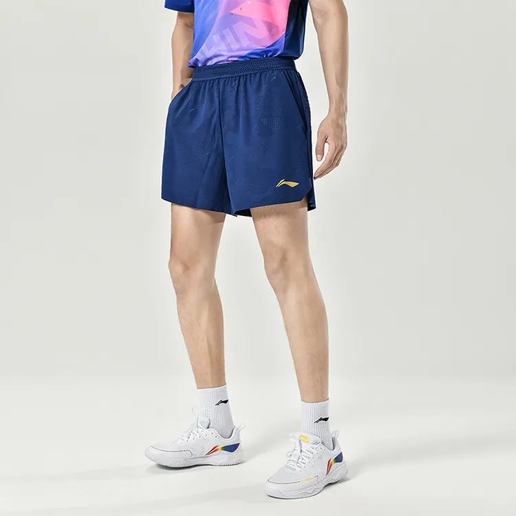 LiNing Table Tennis Series Casual Shorts Men's Blue-2