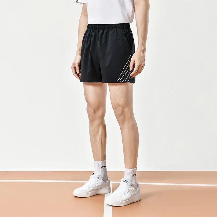 LiNing Table Tennis Series Casual Shorts Unisex Black-3