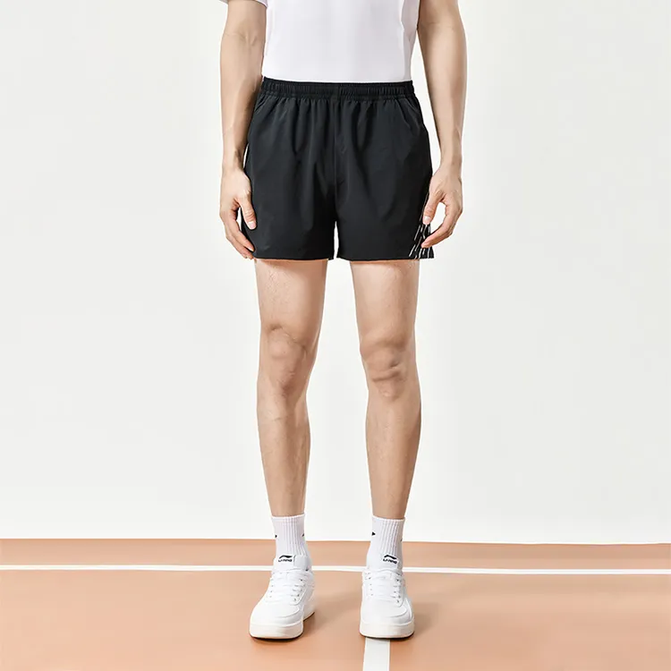 LiNing Table Tennis Series Casual Shorts Unisex Black-4