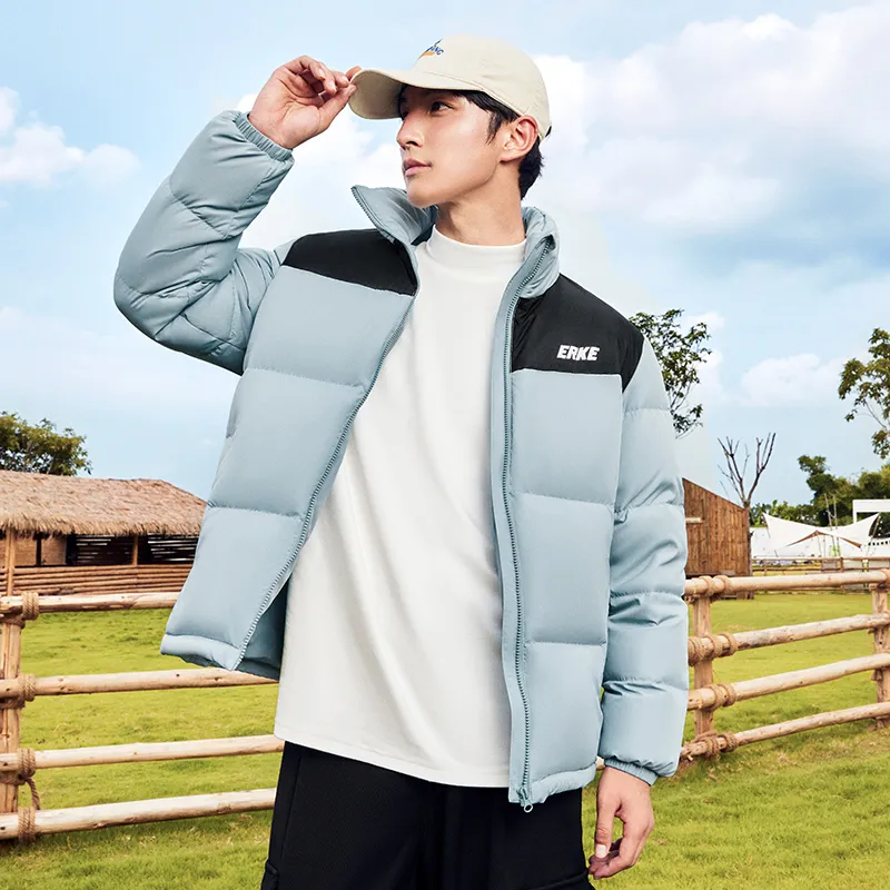 Erke Sports Life Collection Down Jacket Unisex Tianjin Well-3