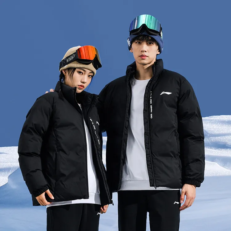 LiNing Puffer Jacket Unisex Black-4