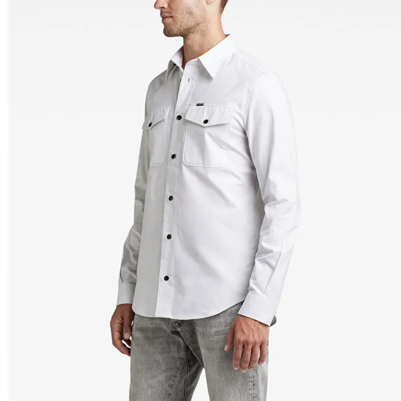 G STAR RAW Shirts Men White D877-3