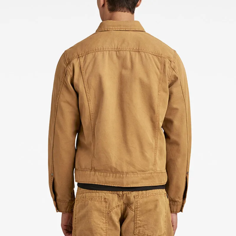 G STAR RAW Denim Jackets Men Honey Yellow-2