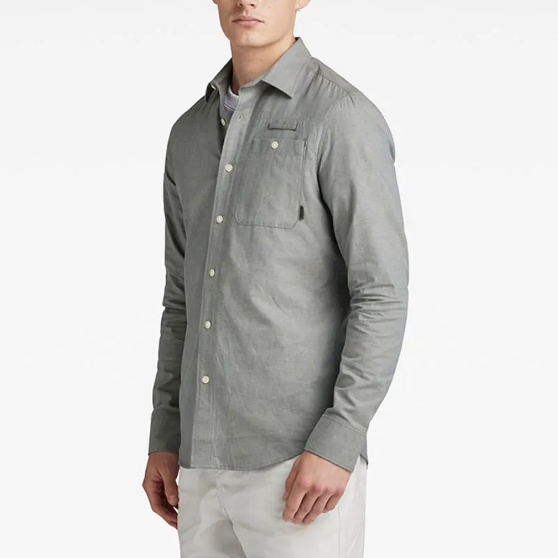 G STAR RAW Shirts Men Gray-3