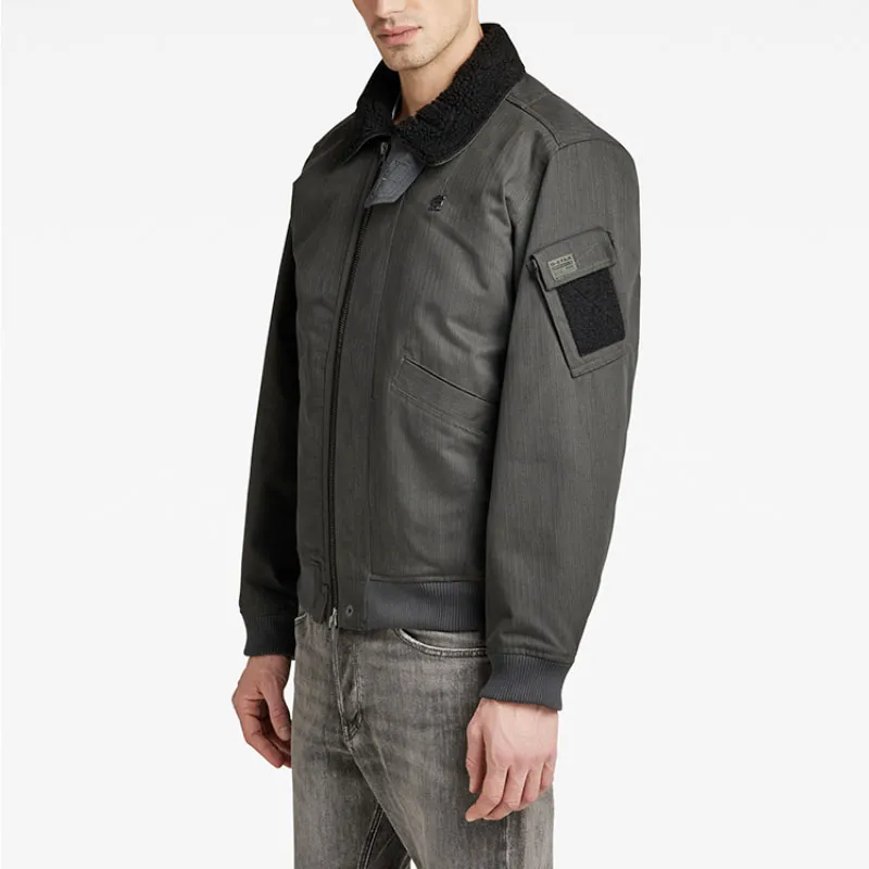 G-STAR RAW Jackets Men Graphite Gray-2