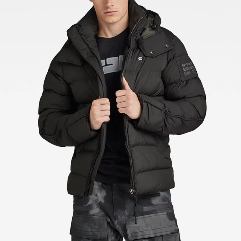 G STAR RAW Puffer Jackets Men Black-1