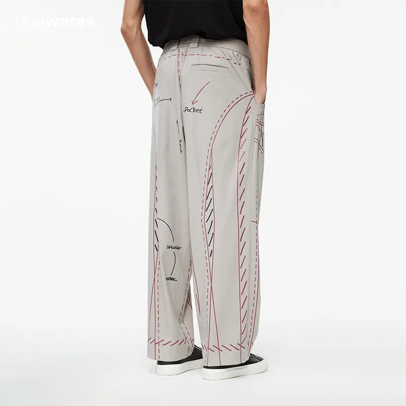 Unawares. Casual Pants Men-4