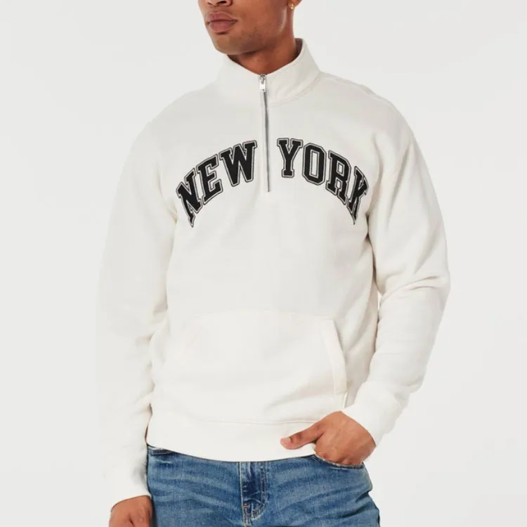 Hollister Sweatshirts Unisex White-1