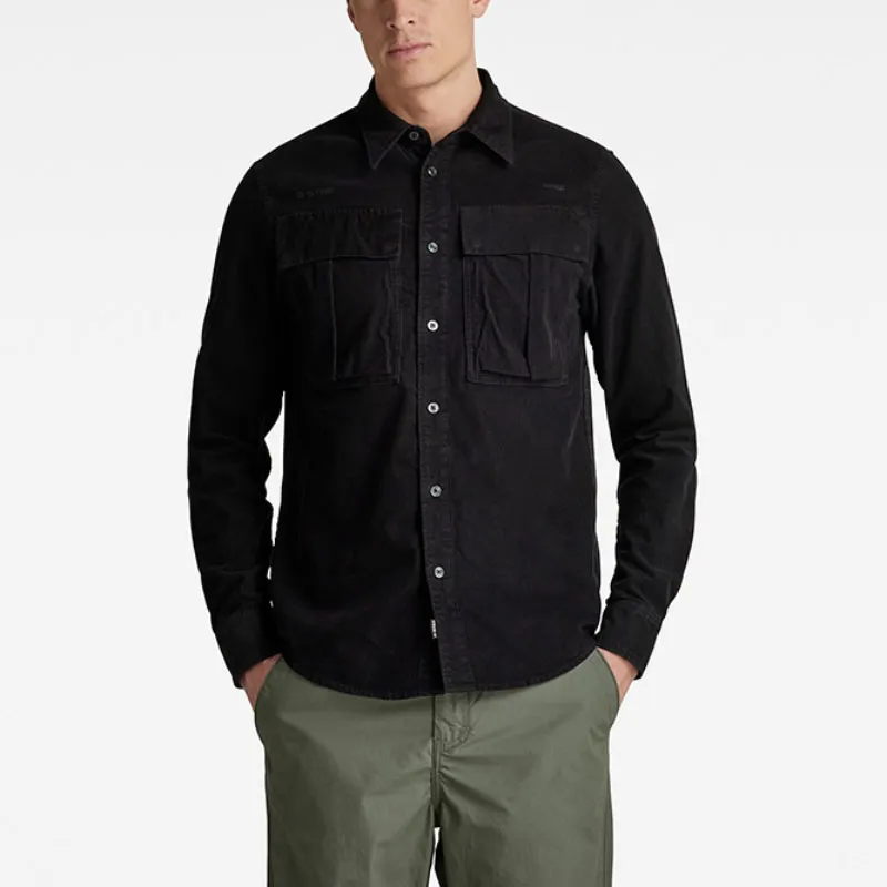 G STAR RAW Shirt Unisex Pitch Black-1