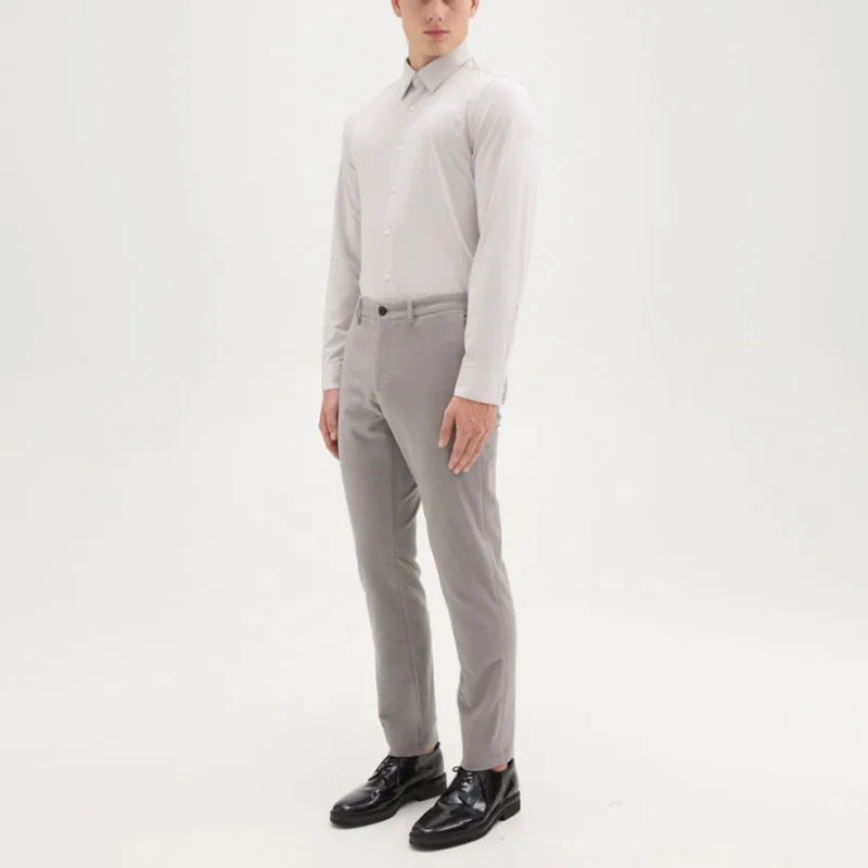 THEORY Casual Pants Men Gray-3