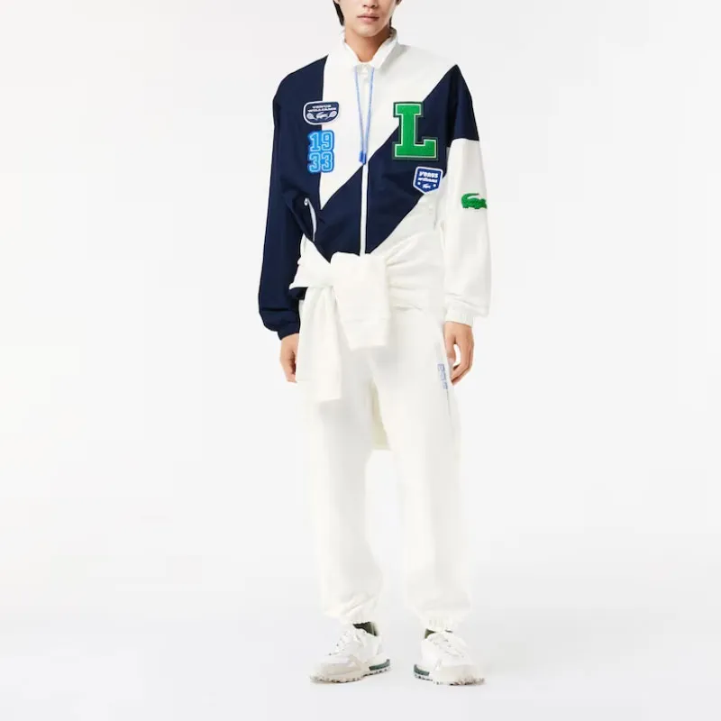 LACOSTE X EleVen By Venus Co brand Jacket Unisex White-1