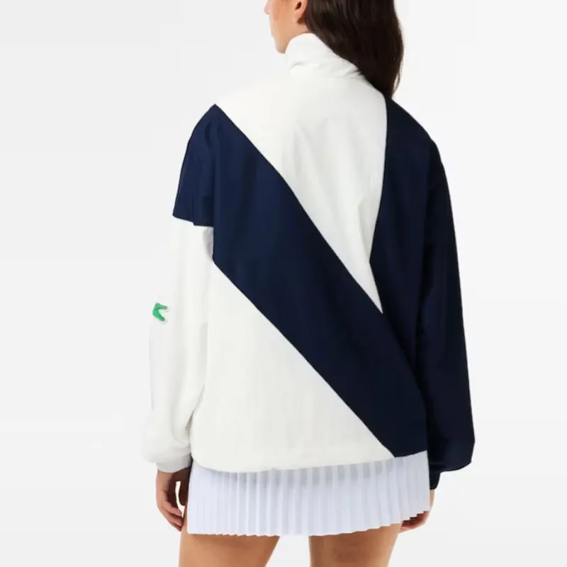 LACOSTE X EleVen By Venus Co brand Jacket Unisex White-3