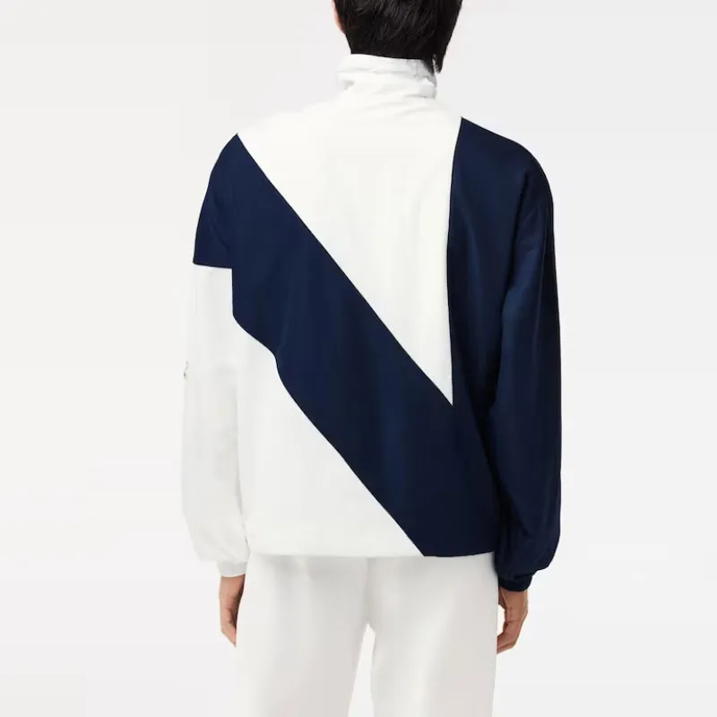 LACOSTE X EleVen By Venus Co brand Jacket Unisex White-2