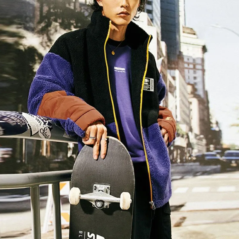 STARTER Velvet Jackets Men-4