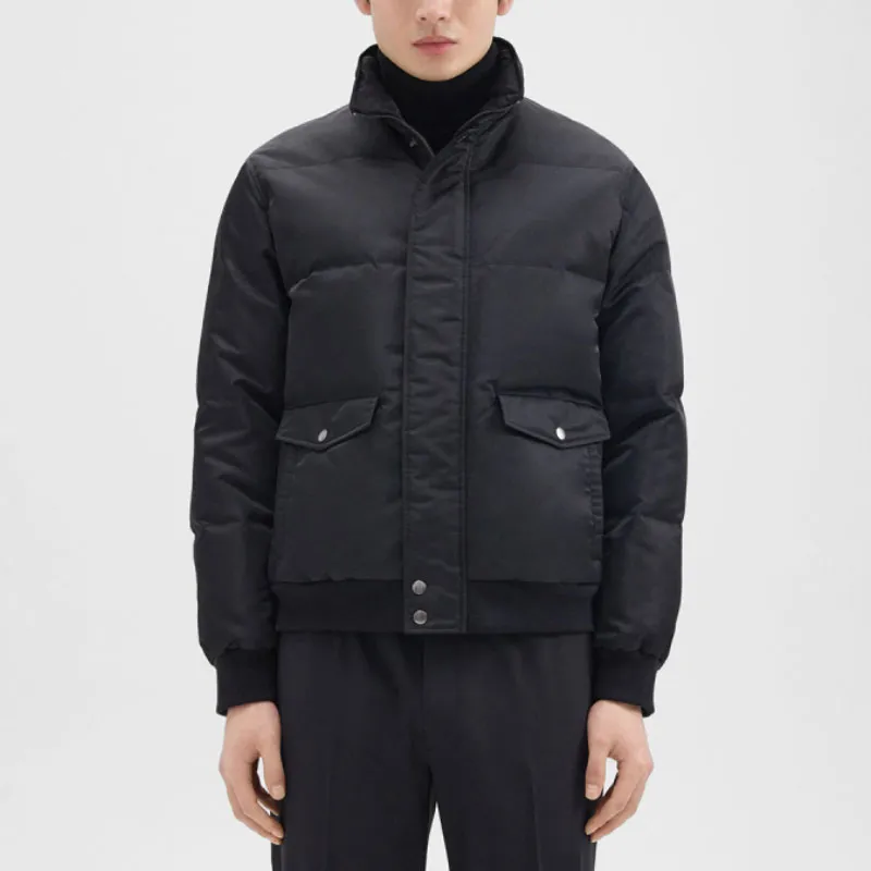 THEORY Jackets Men Black-1