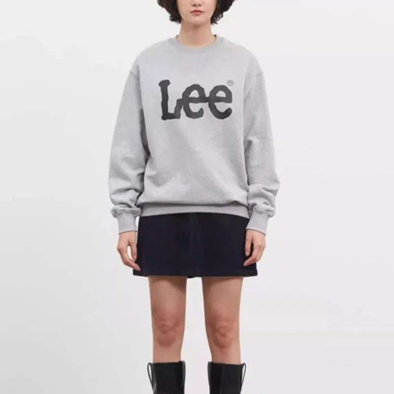 Lee Sweatshirts Unisex Gray-3