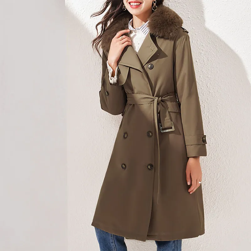 Itisf4 Puffer Jacket Women's Khaki-4