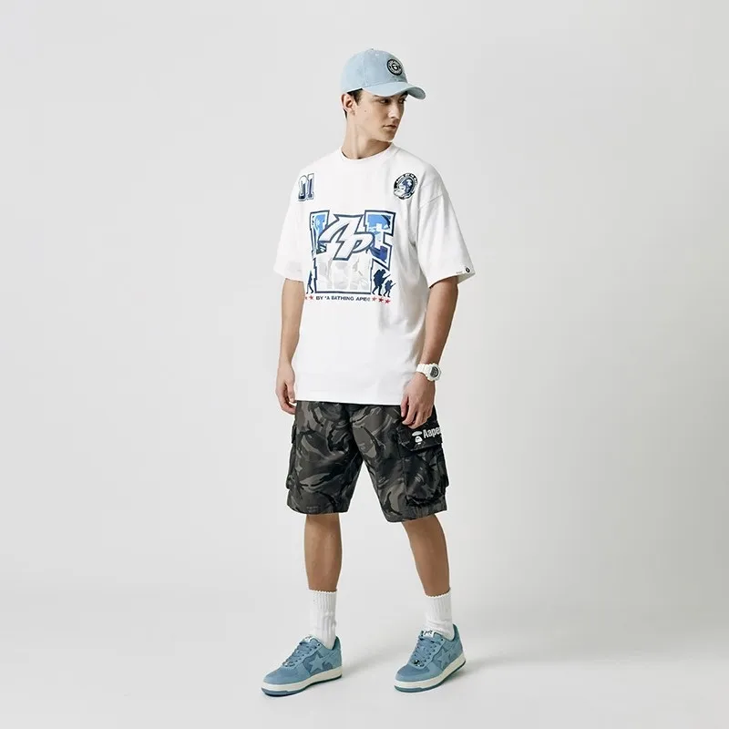 Aape Cargo Shorts Men-4