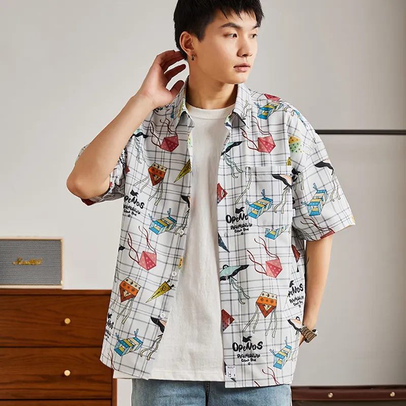 Tonlion Shirts Men Castor Gray-1