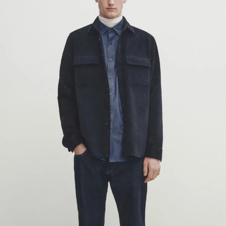 Massimo Dutti Jackets Coats Men's Navy Blue-2