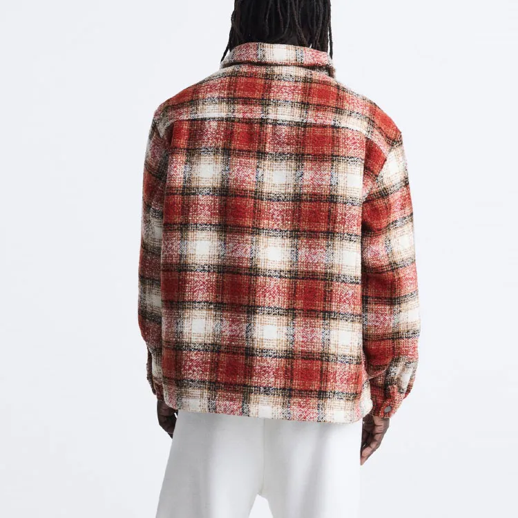 ZARA Jackets Men Red-3