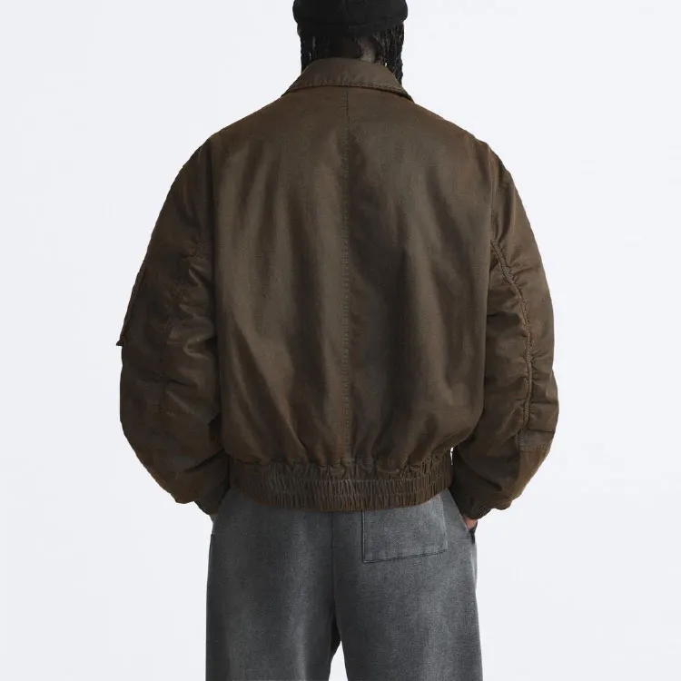 ZARA Jackets & Coats Men's Brown-3