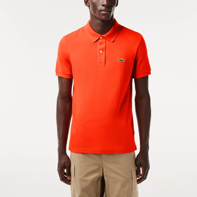 LACOSTE Polo Shirt Men's Sunrise Orange-1