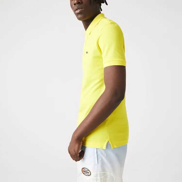 LACOSTE Polo Shirt Men's Bean Yellow-3