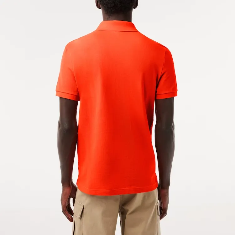 LACOSTE Polo Shirt Men's Sunrise Orange-3