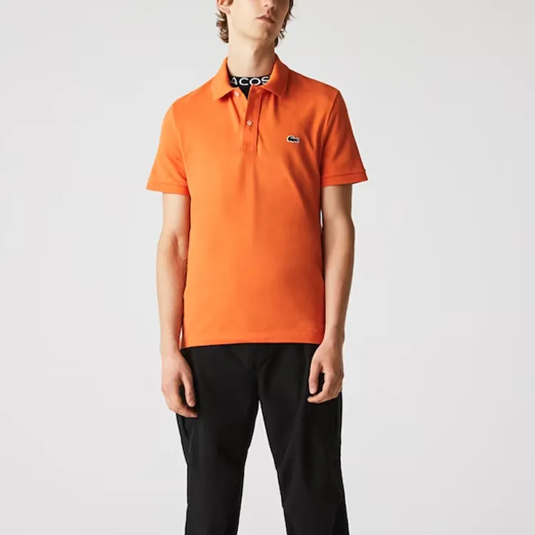 LACOSTE Polo Shirt Men's Orange-1