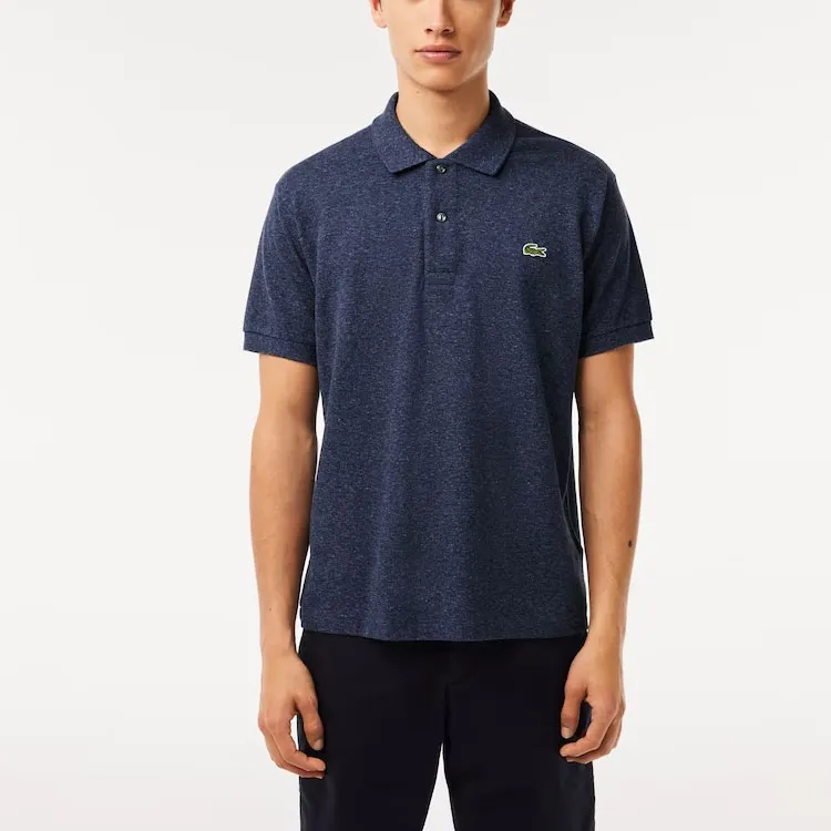 LACOSTE Polo Shirt Men's Navy Blue-1