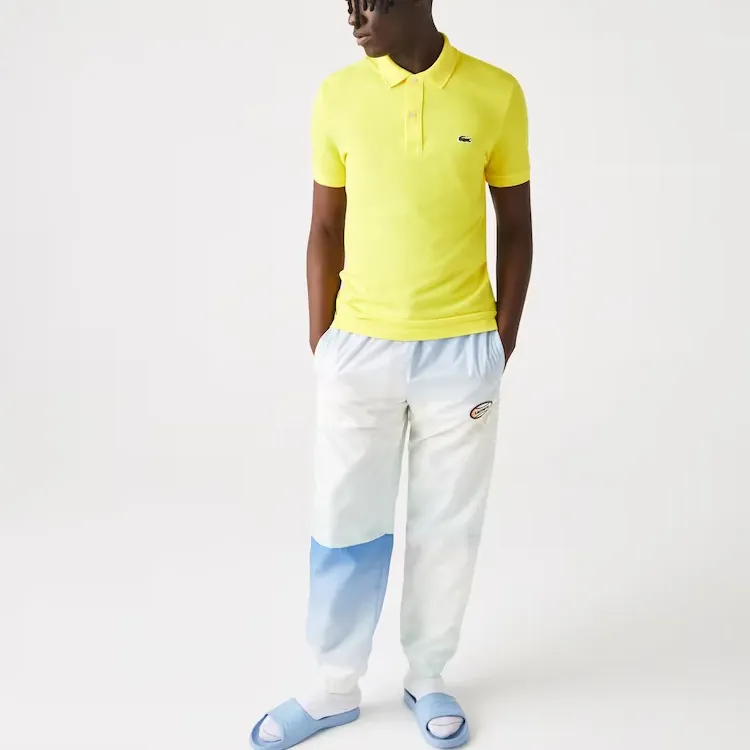 LACOSTE Polo Shirt Men's Bean Yellow-1