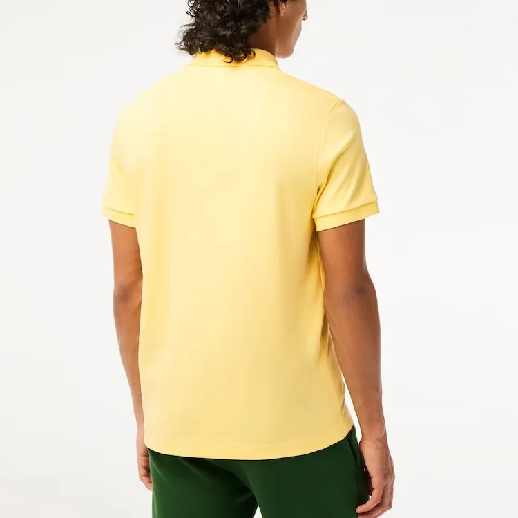 LACOSTE Polo Shirt Men's Light Yellow-2