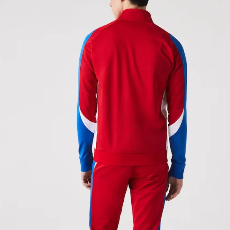 LACOSTE Sweatshirt Men's Blue Red White-3