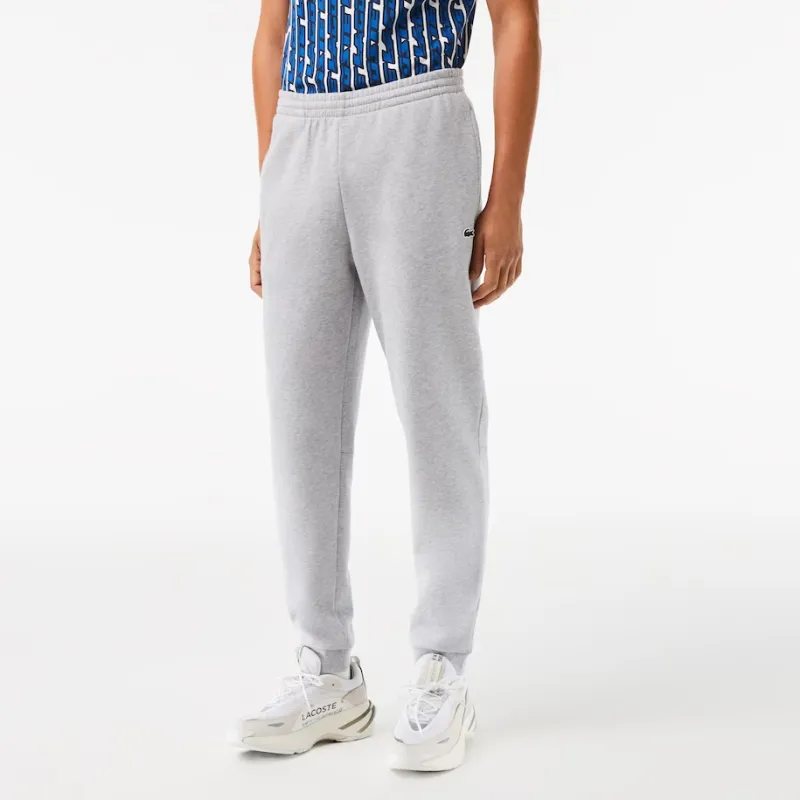 LACOSTE Knitted Sweatpants Men's Light Gray-1