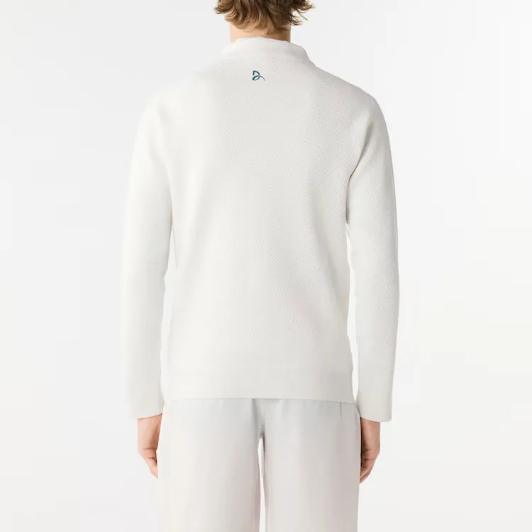 LACOSTE Djokovic Collaboration Jackets Men White-2