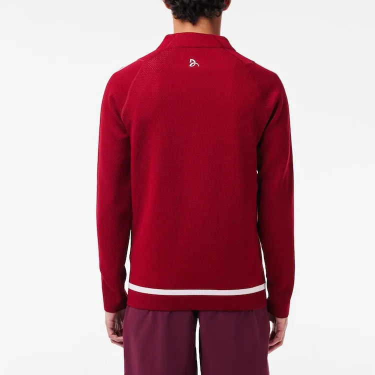 LACOSTE Djokovic Collaboration Jackets Men Red-2