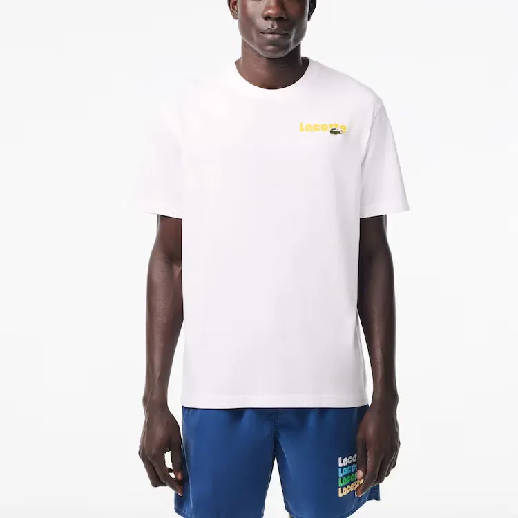 LACOSTE Short Sleeved Crewneck T Shirt-2