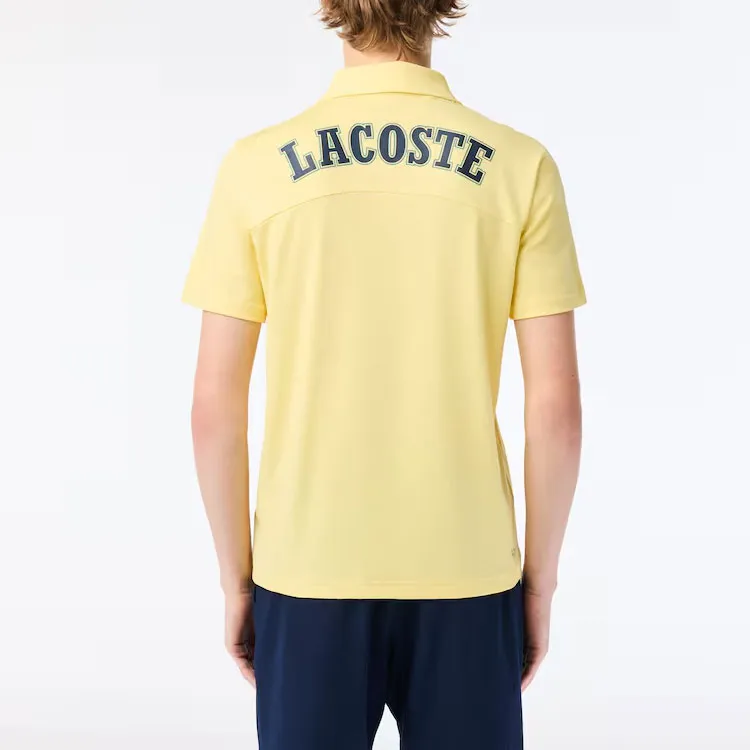 LACOSTE Polo Shirt Men's Yellow-3