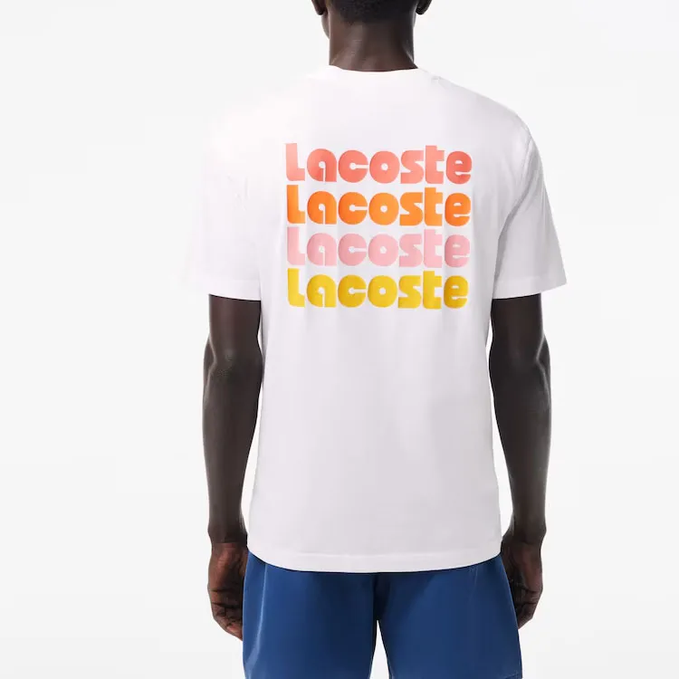 LACOSTE Short Sleeved Crewneck T Shirt-3