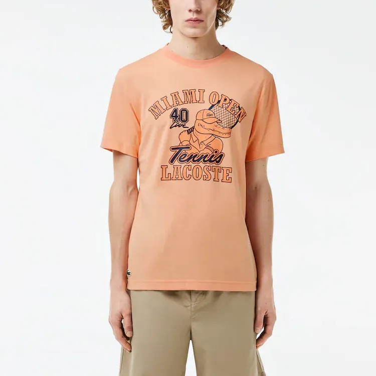 LACOSTE T Shirt Men's Light Orange-2
