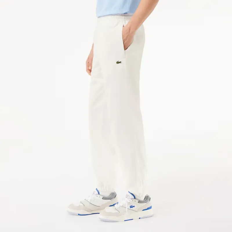 LACOSTE Knitted Sports Pants Men's White-1