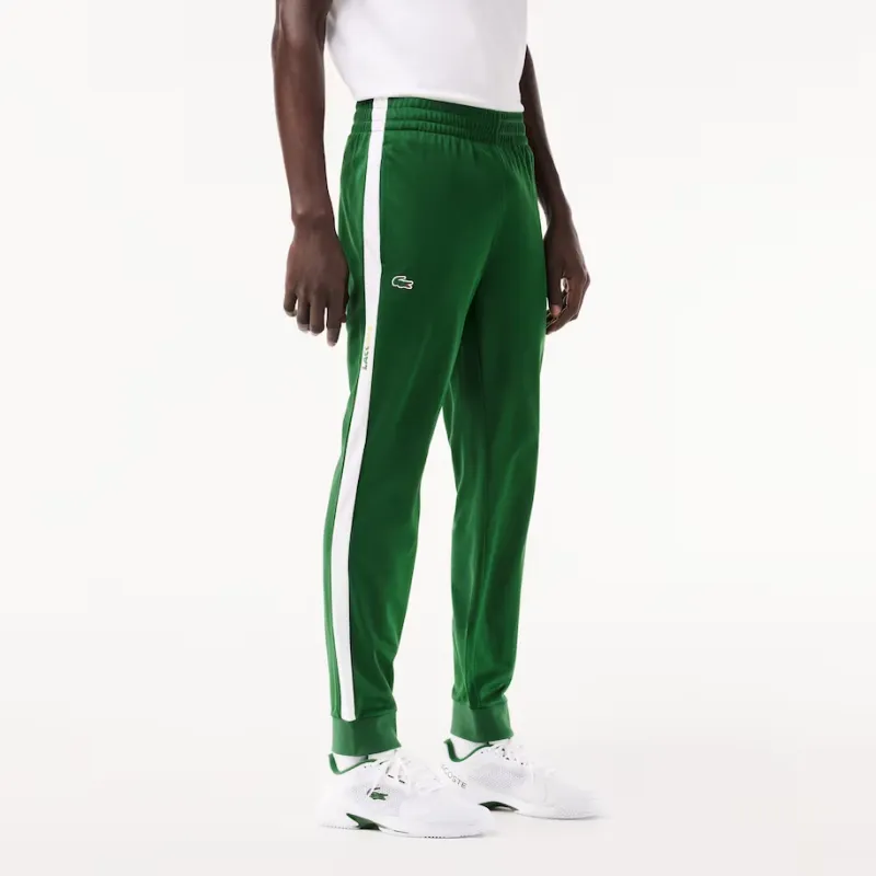 LACOSTE Knitted Sweatpants Men's Pine Green-1