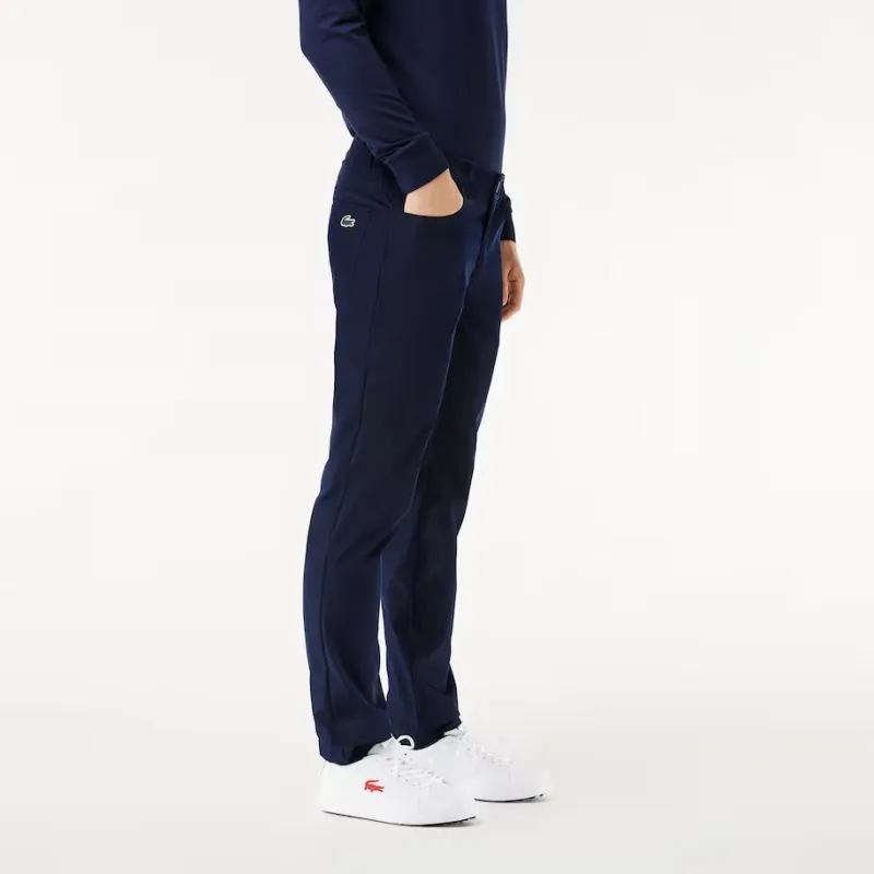 LACOSTE Knitted Sports Pants Men's Marine Blue-1