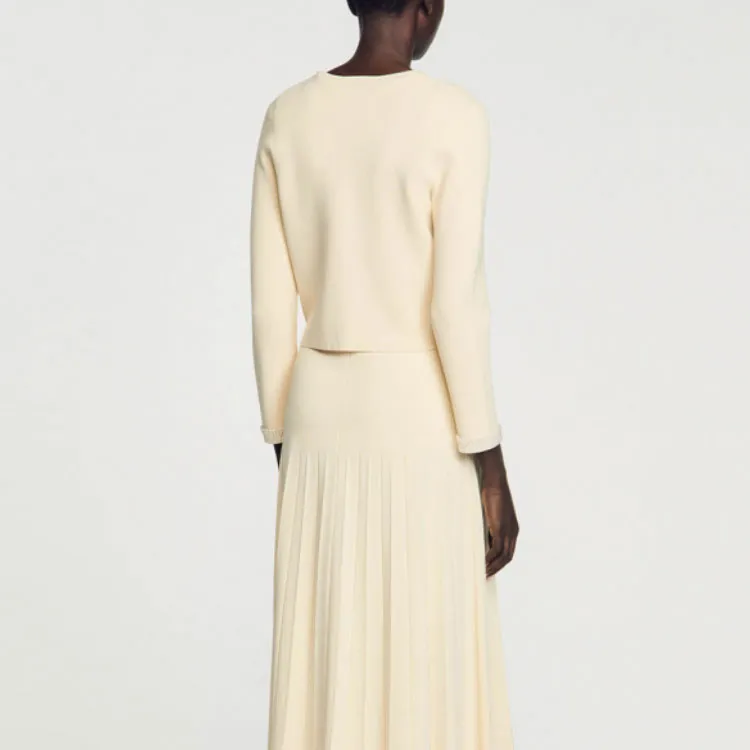 Sandro Knitwear Women's Beige Yellow-1