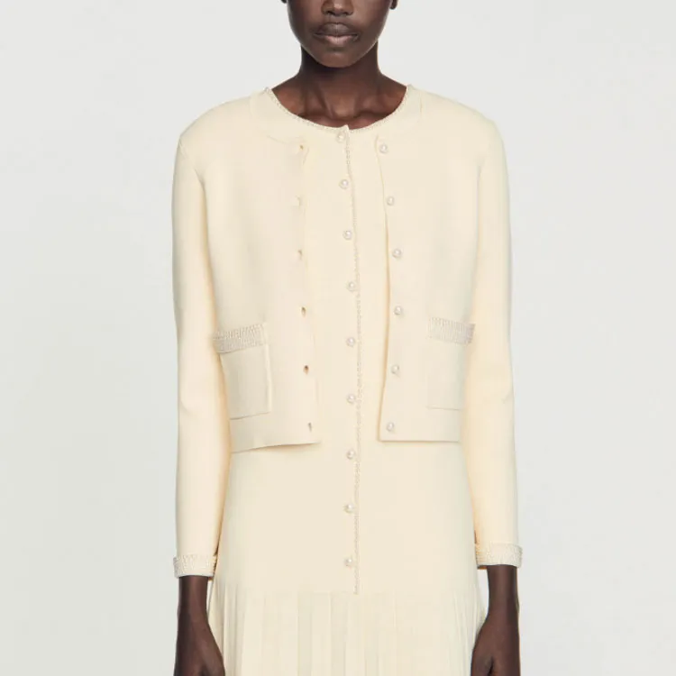 Sandro Knitwear Women's Beige Yellow-2