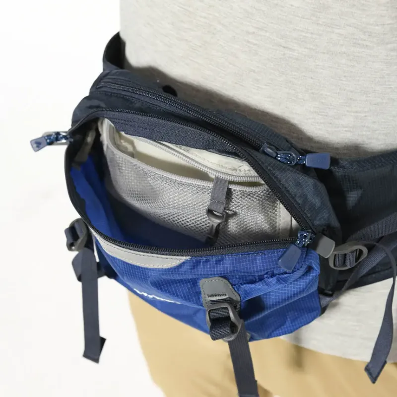MONTBELL Nylon Fanny Pack Unisex Royal Blue-4