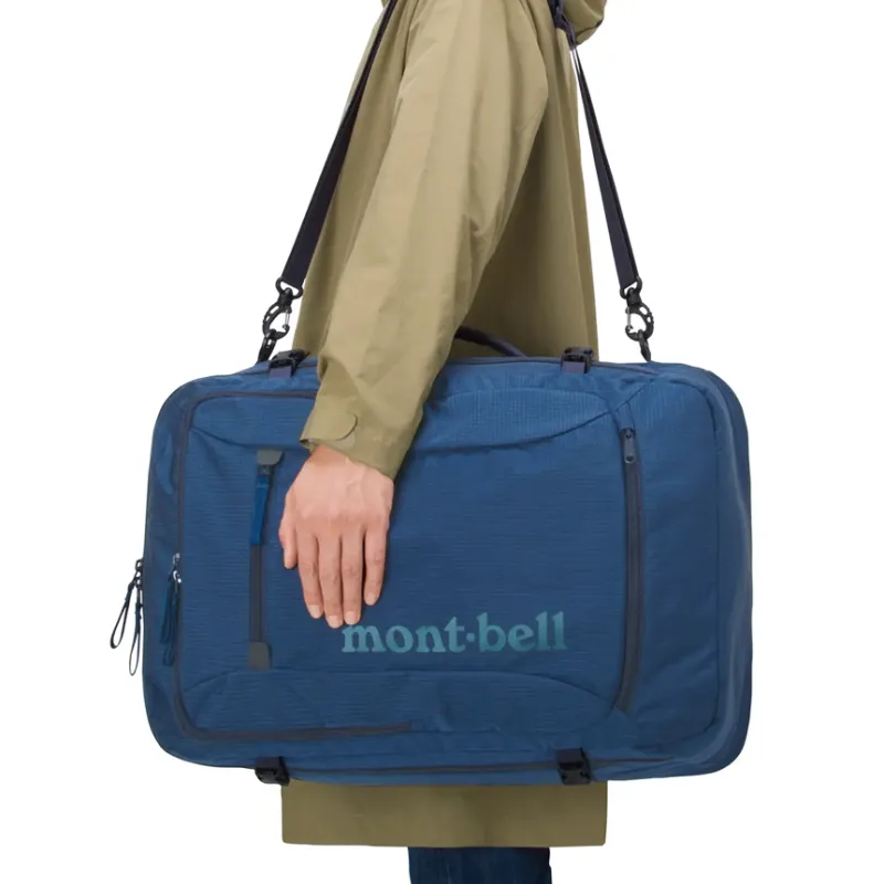 MONTBELL Nylon Mountaineering Bag Backpack Unisex Marine Blue-7